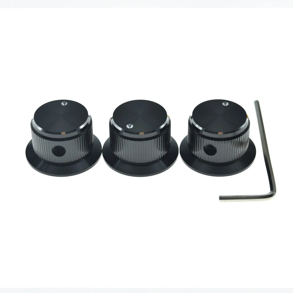 KAISH 3pcs Aluminium Potentiometer Knobs 1/4\