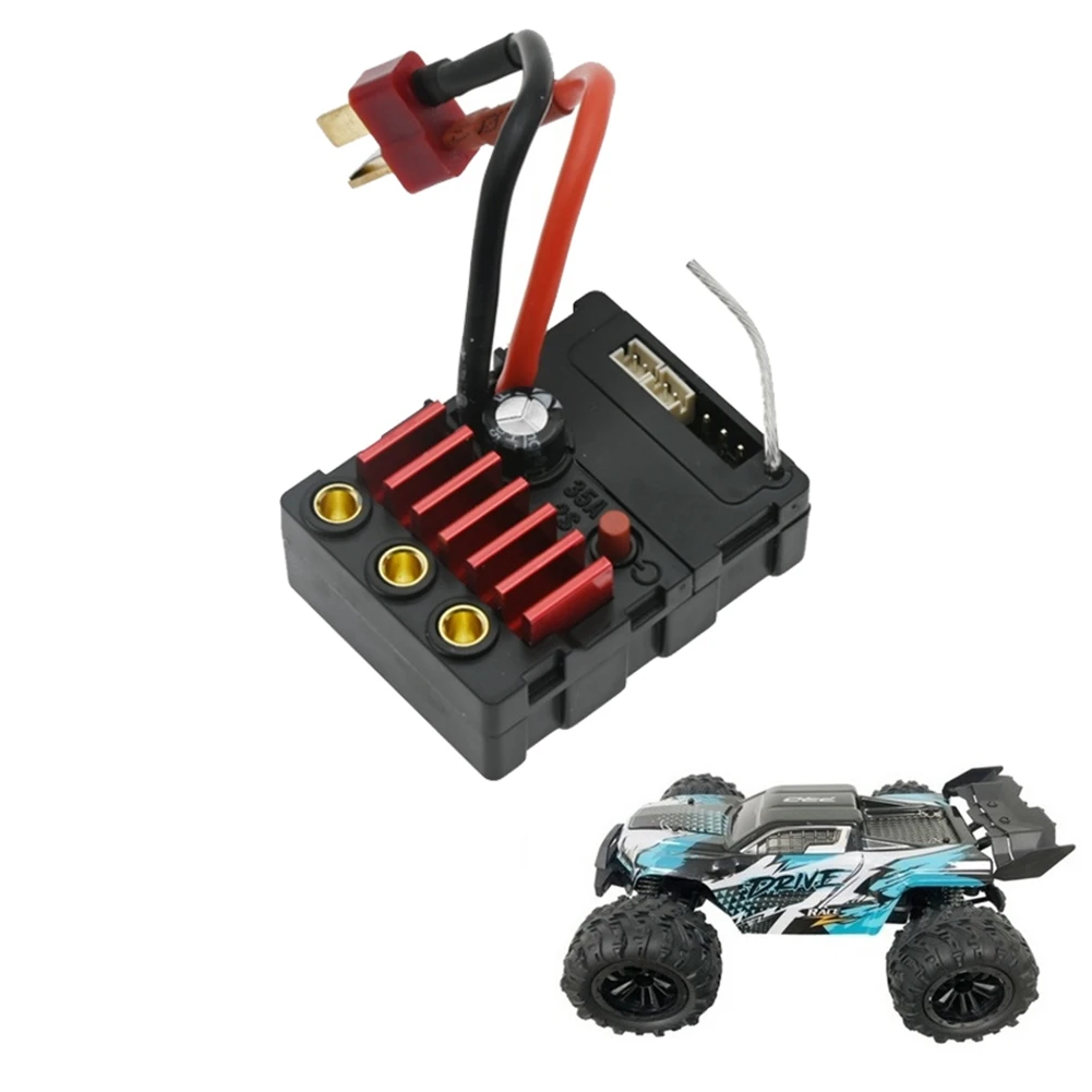 Imagem -06 - Brushless Esc Controlador de Velocidade para rc Car Atualizações Peças Acessórios Scy 16101 16102 16103 16201 Pro 16