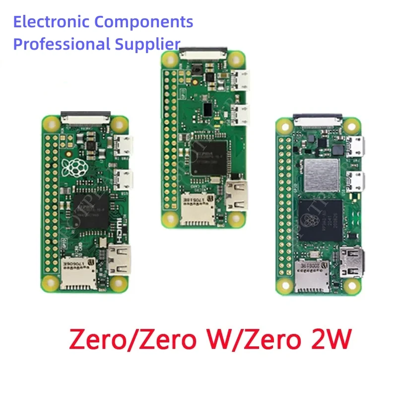 Raspberry Pi Zero/ZERO W Zero 2W with WIFI Wireless Bluetooth-compatible BLE Module 1GHz CPU 512MB RAM Development Board HDMI-co