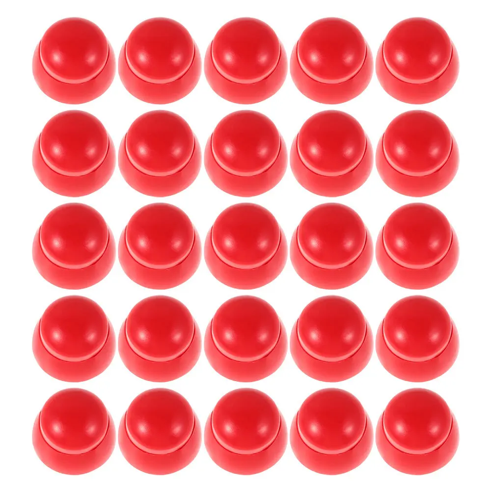 

25Pcs Bright Color Playground Nut Covers Precise Fit for Slides and Play Structures Cap Nuts Bolt Covers Plastic Screw Caps