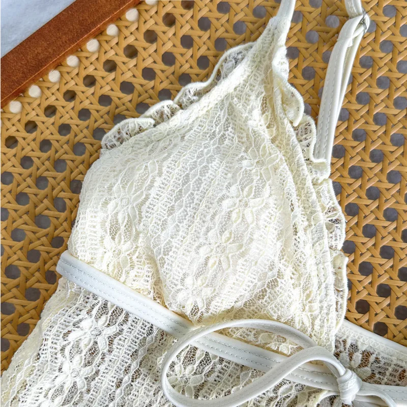 Kant Sexy Bikini's 2026 Dames Badmode Vrouwelijk Badpak Voor Zwemkleding Badpakken Braziliaanse Bikini Set Beachwear Zwembadbader