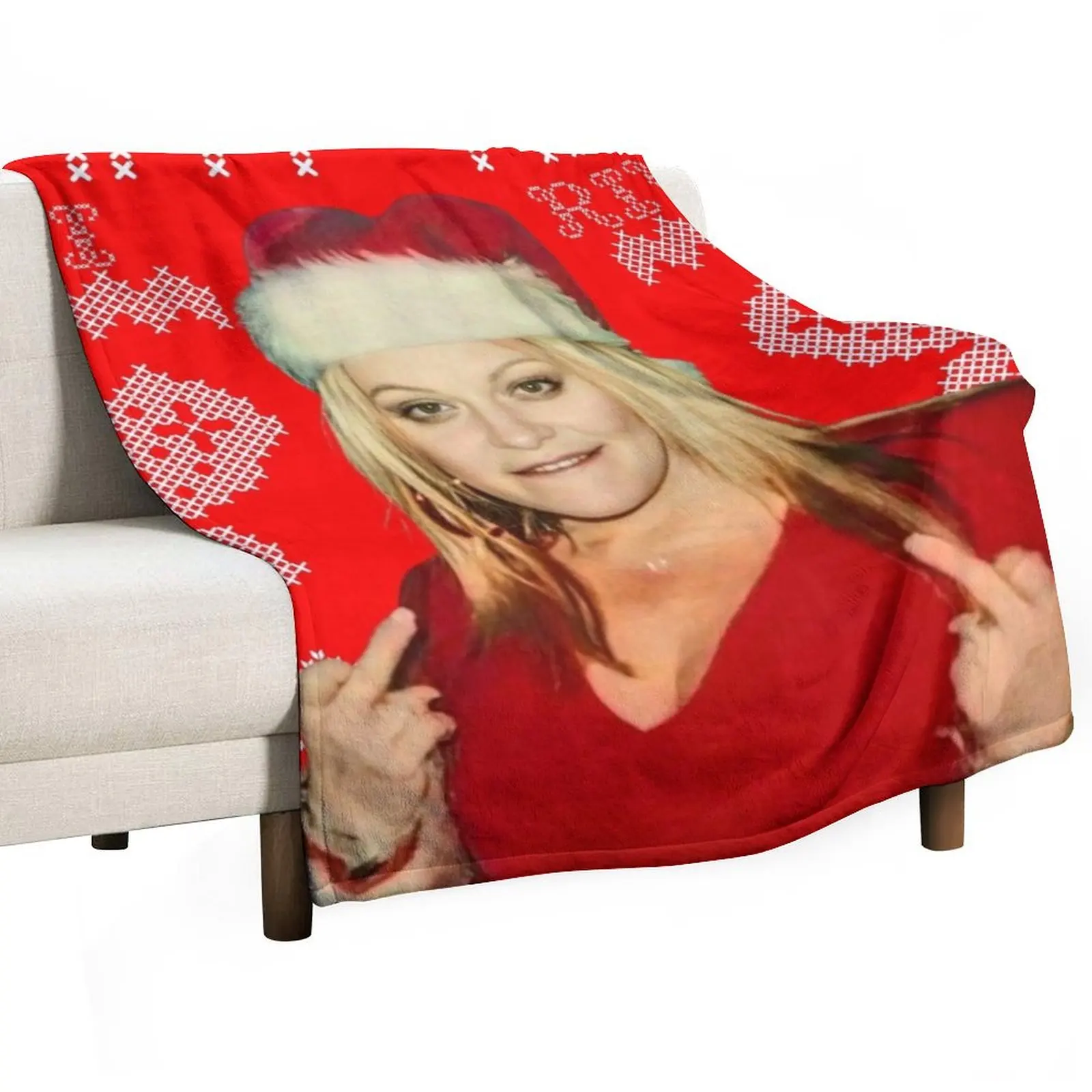 

Merry Xmas Jenni Rivera Throw Blanket decorative Vintage heavy to sleep Custom Blankets