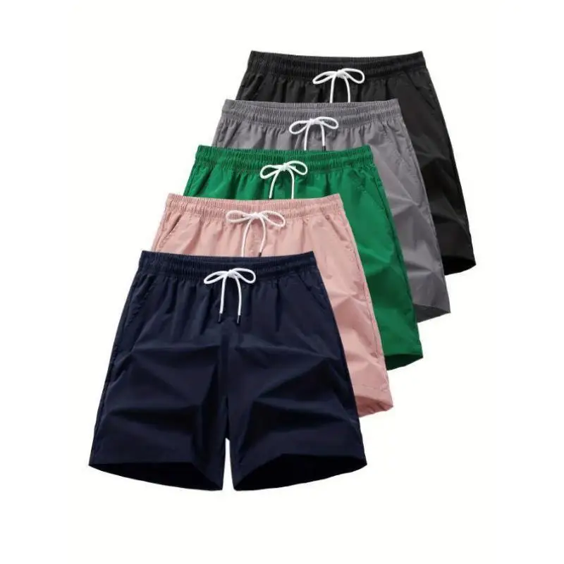 

New 2025 Spring Men's ort Pants O 764 Sle mid Elastici Korean Version Ciwalk Tee Acetate Fiber Large Size Available