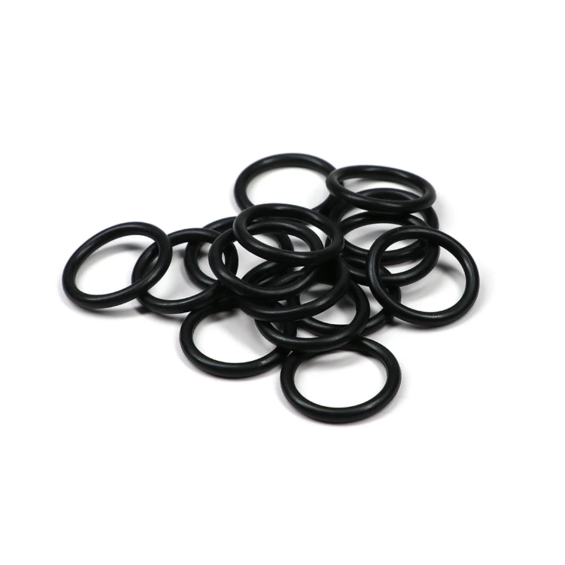 10Pcs  EPDM o Rings CS 5mm OD 15 ~ 150mm Acid and Alkali Resistance Water Resistance Friction Resistance o-ring Black