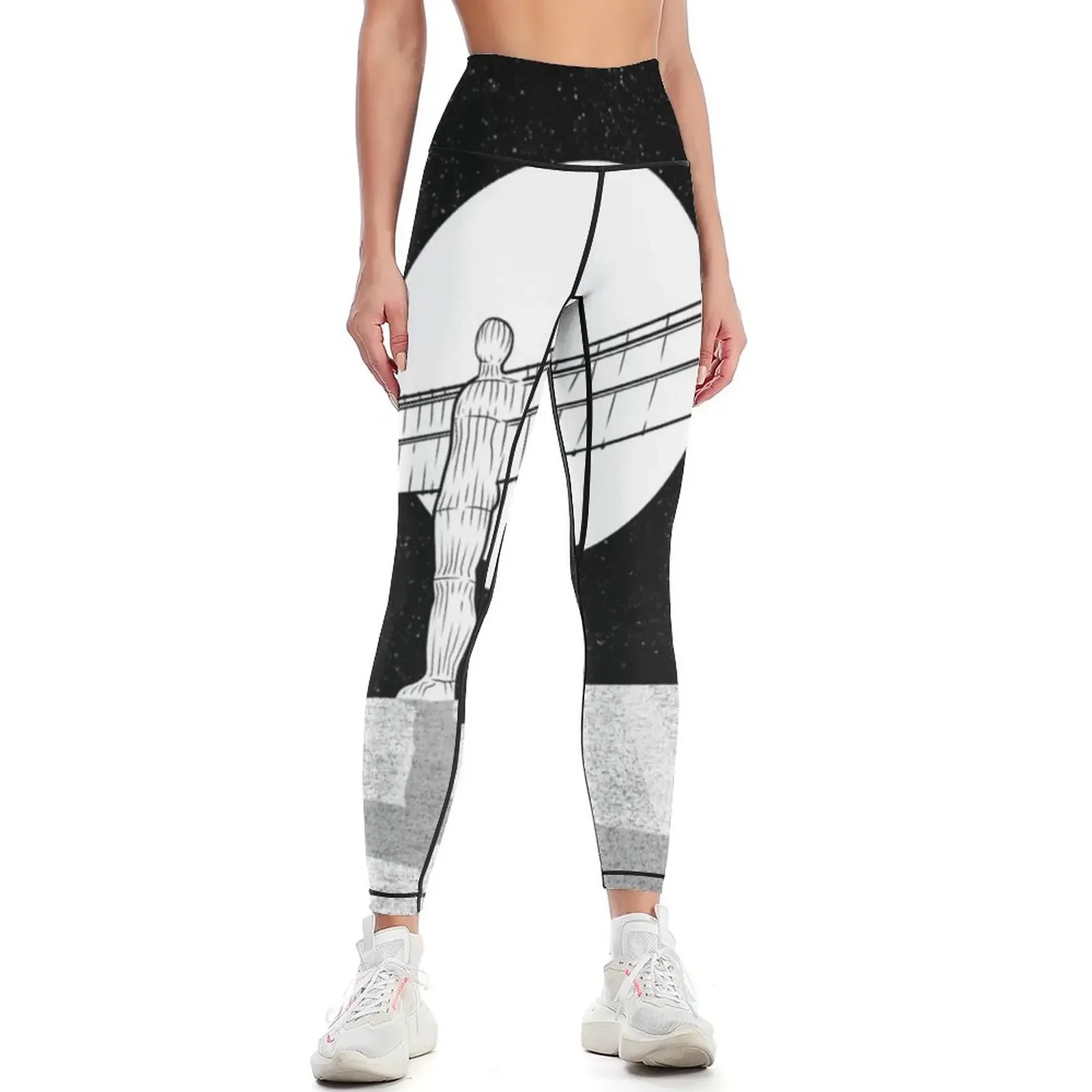 

The Angel of the North Leggings gym womans jogging pants push up fitness sports for Womens Leggings