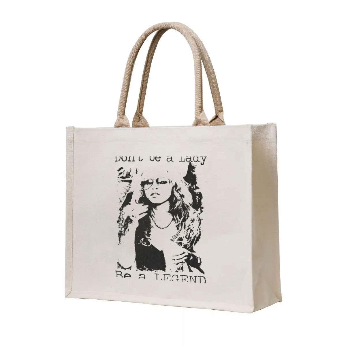 

Don't Be A Lady Be A Legend Stevie Nicks, Stevie Nicks Gift Tote Bag Shopper bag shopper bag women canvas Canvas Eco