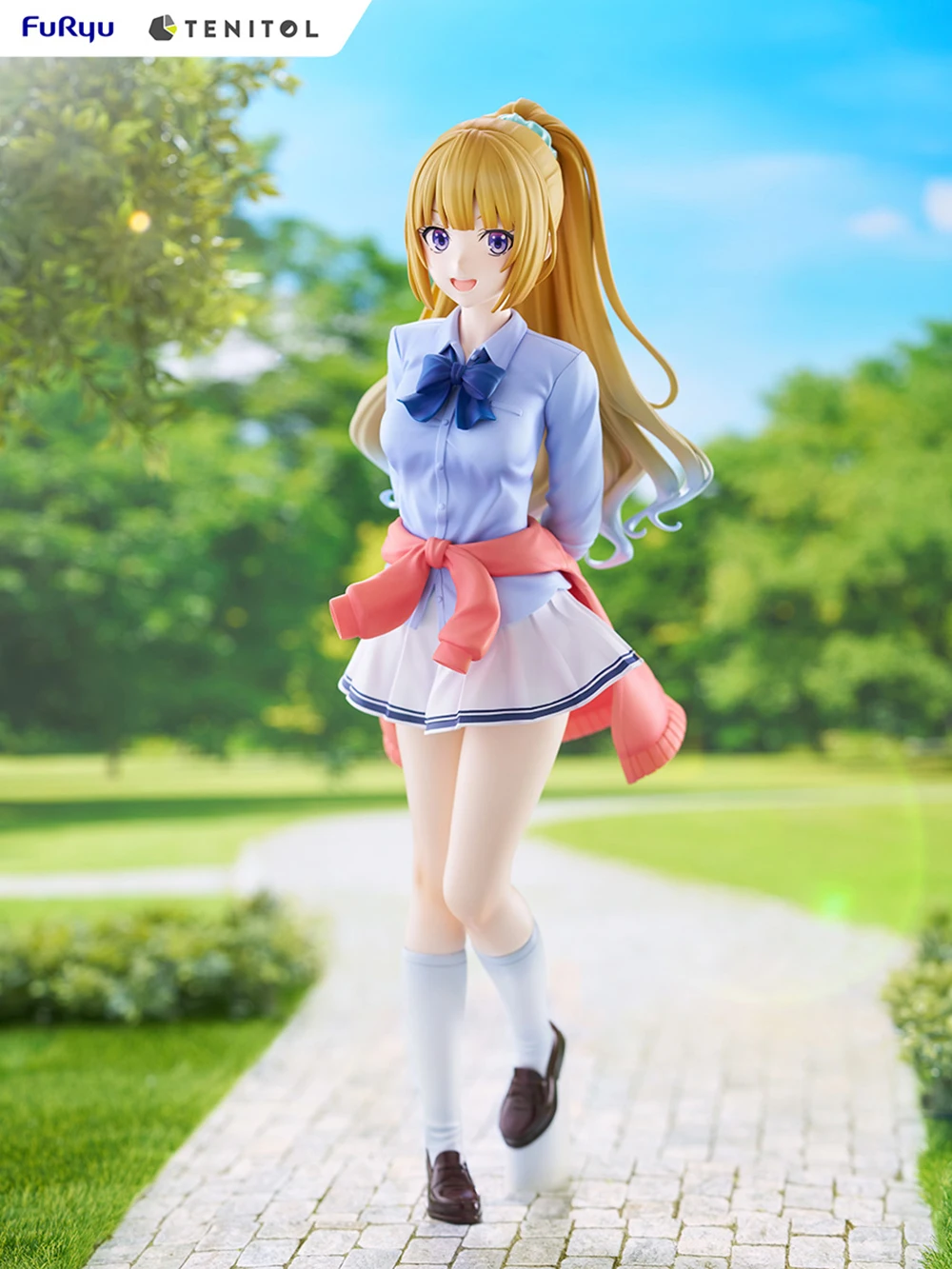 Pre vendita originale Furyu Tenitol Youkoso Jitsuryoku Shijou Shugi No Kyoushitsu E Karuizawa Kei Anime Kawaii Waifu ragazze figure