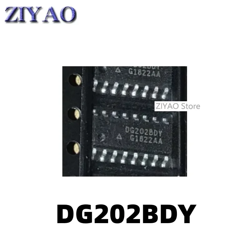 

5PCS DG202BDY DG202 DG202DY Analog Switch Chip SMD SOP16 Packaging
