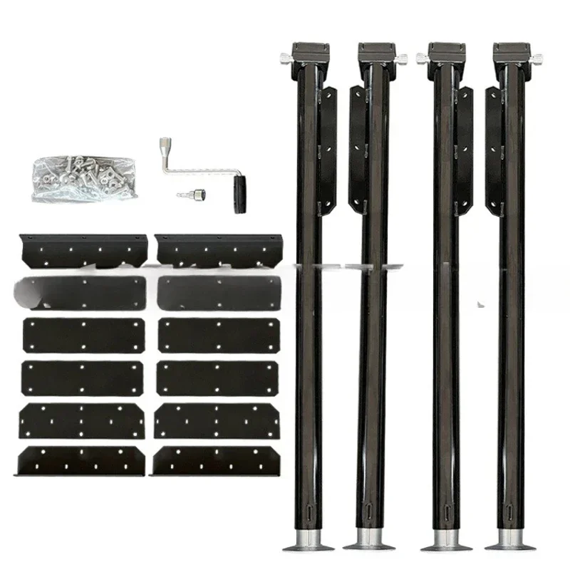 

4 Sets of Electric Manual Back Tuo Camel Rv Camper Trailer Stable Leg Jack