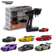 Turbo Racing 1:76 C71 C72 C73 C74 C75 Flat running series RC Car  Full Proportional Remote Control Toys RTR Kit For Kids Gift