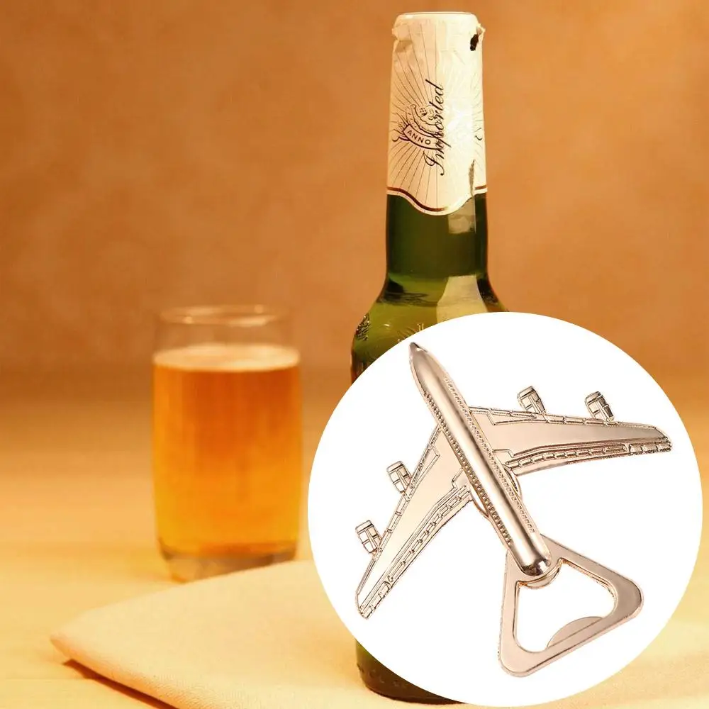 Party Restaurant Cute Airplane Shaped Antique Creative Beer Screwdriver Bottle Opener Can Opener Kitchen Tool