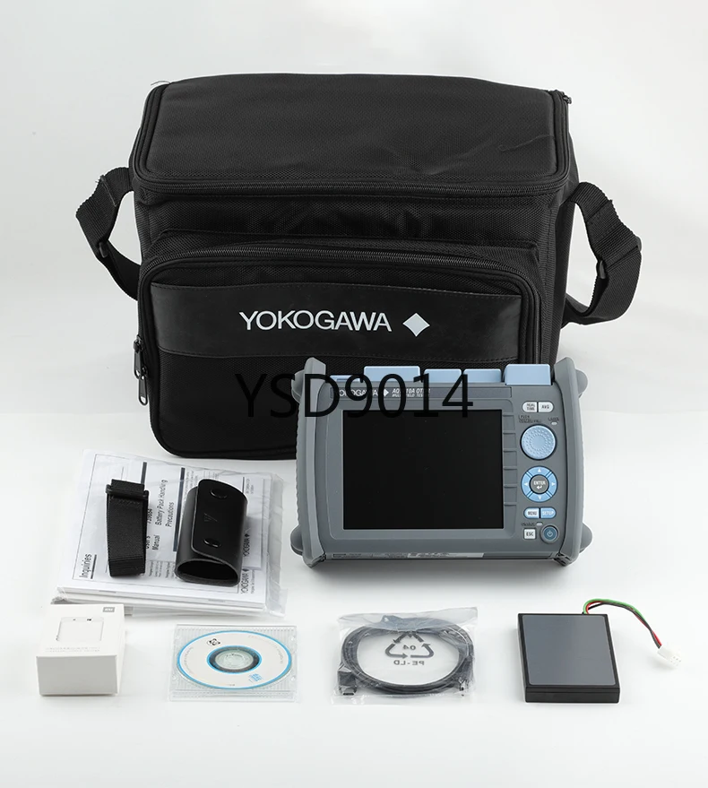 DHL Free Shipping FTTH OTDR Yokogawa AQ1210 Monomode OTDR AQ1210A with 1310/1550nm Single Mode 37/35dB Fiber Optic Tester