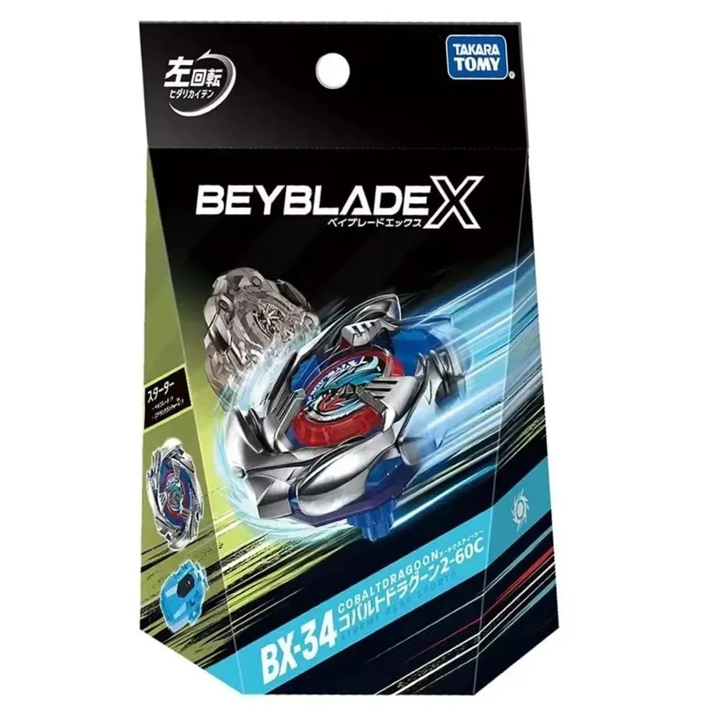

Оригинальный TAKARA TOMY BEY X BX-34 Cobalt Dragoon 2-60C BLADE BX 34
