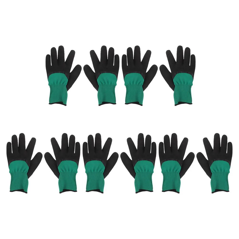 

5 Pairs Pet Anti-Bite Gloves for Small Animal Handling Scratch Resistant Squirrel Protection