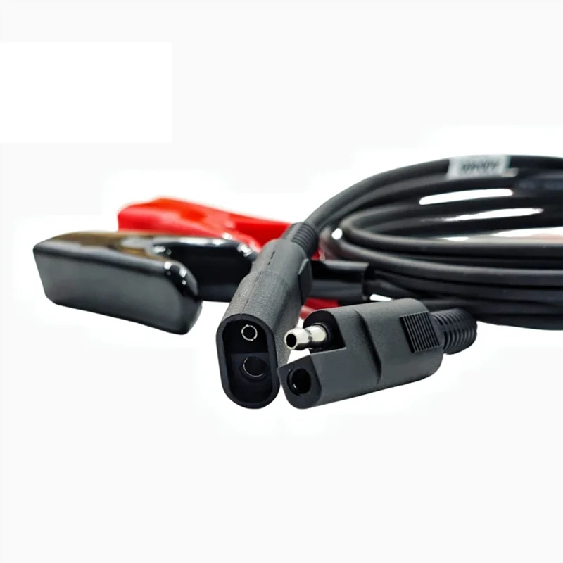 JABS-A00302+ A00400 Cable de alimentación externo de 5 pines con pinzas de cocodrilo para Trimble, GPS Hiper y para estaciones totales Topcon