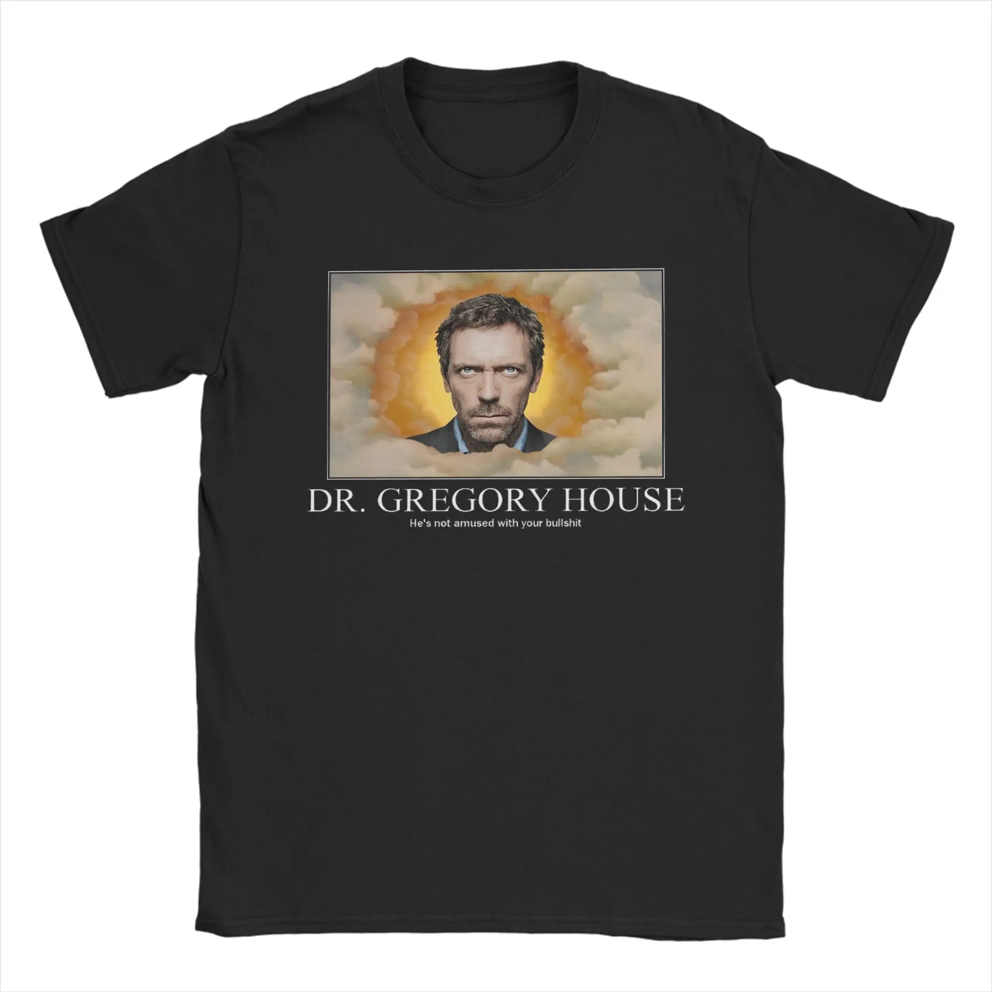 Dr Gregory House Vintage 2000s TV Show Doctor T-Shirt Beach  Cotton T Shirts For Adult Harajuku Print Tee Shirt  Clothing