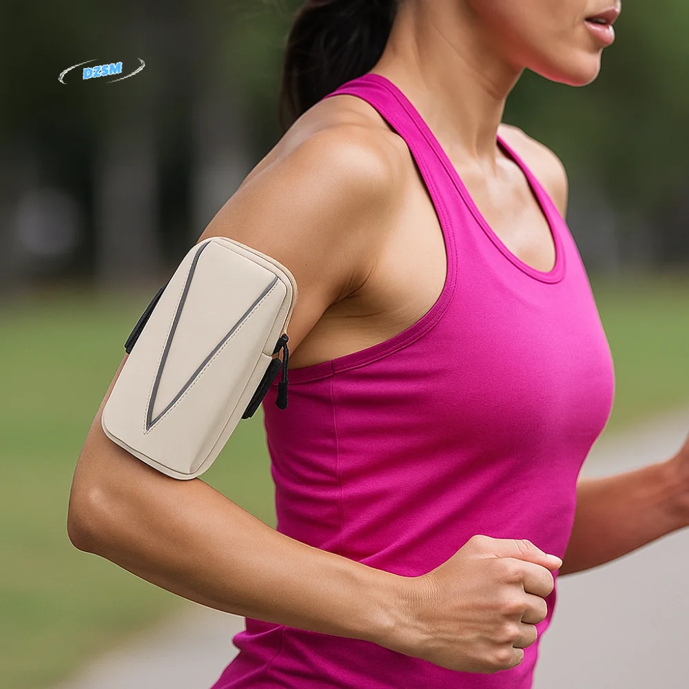 

Shoulder Belt Running Phone Arm Bag Waterproof Lightweight Running Phone Shoulder Bag Vertical Large Capacity Sports Phone Bag