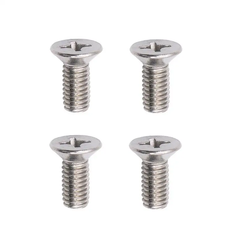 8 PCS Front Rear Brake Rotor Disc Screws Stainless Steel Brake Rotor Mounting Screw Set Brake Disc Retaining Screws