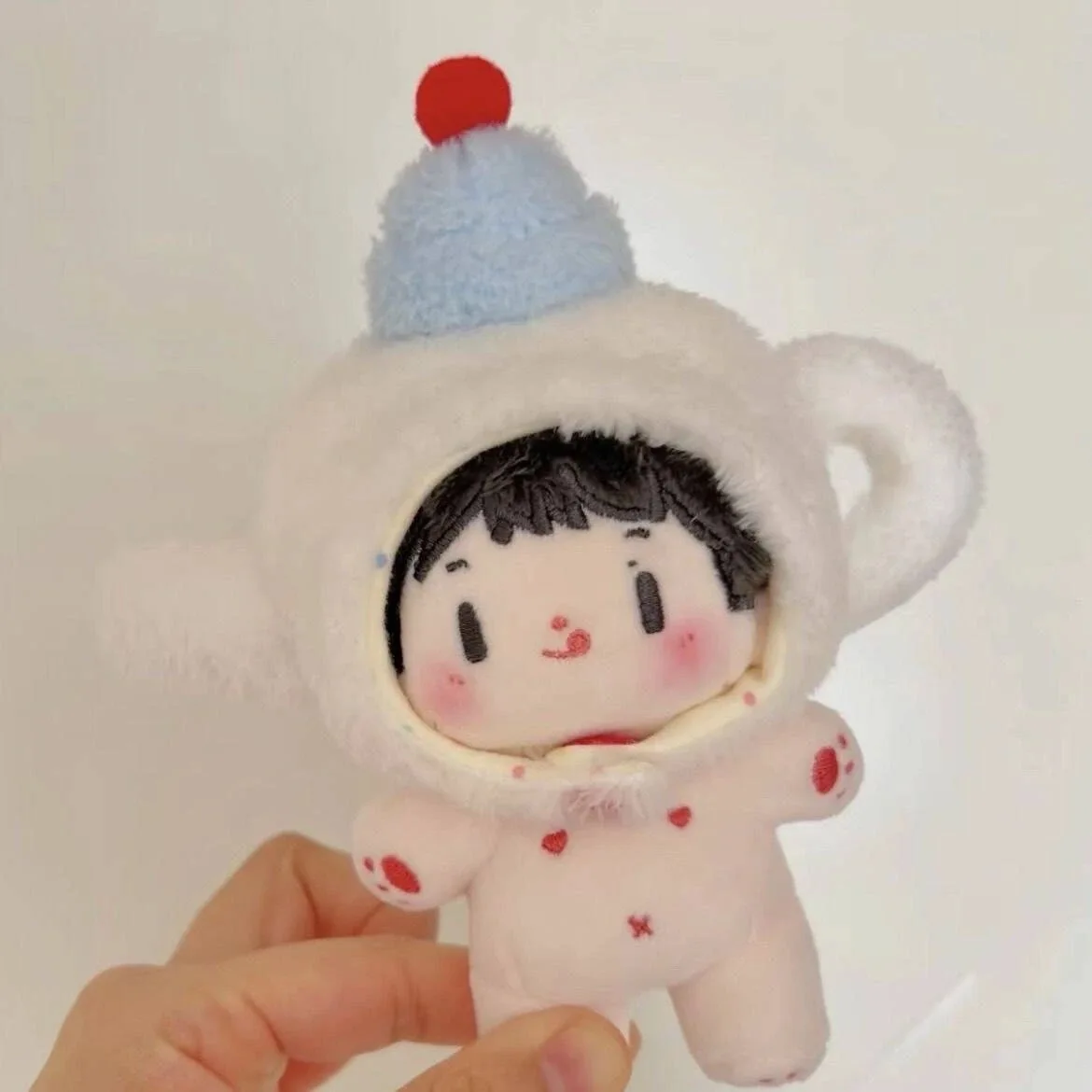 

10cm Doll Clothes Cotton Doll Idol Korea Kpop Clothes Teapot Dress Up 10cm Doll Hat Accessory Toy Gift