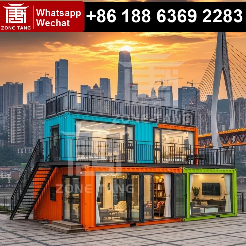 Safe Easy To Modify Flat Pack House Meeting Room Pre Fabricated Homes Prefabricated Modular Homes Waterproof Space Saving Design