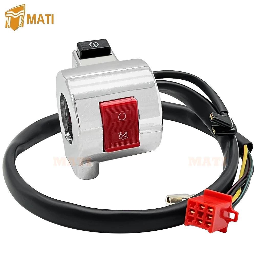 Right Start Stop Kill Control Switch for Honda Shadow ACE 750 VT750 VT750C VT750CD 1998-2003 35130-MBK-J01 35013-MBA-010