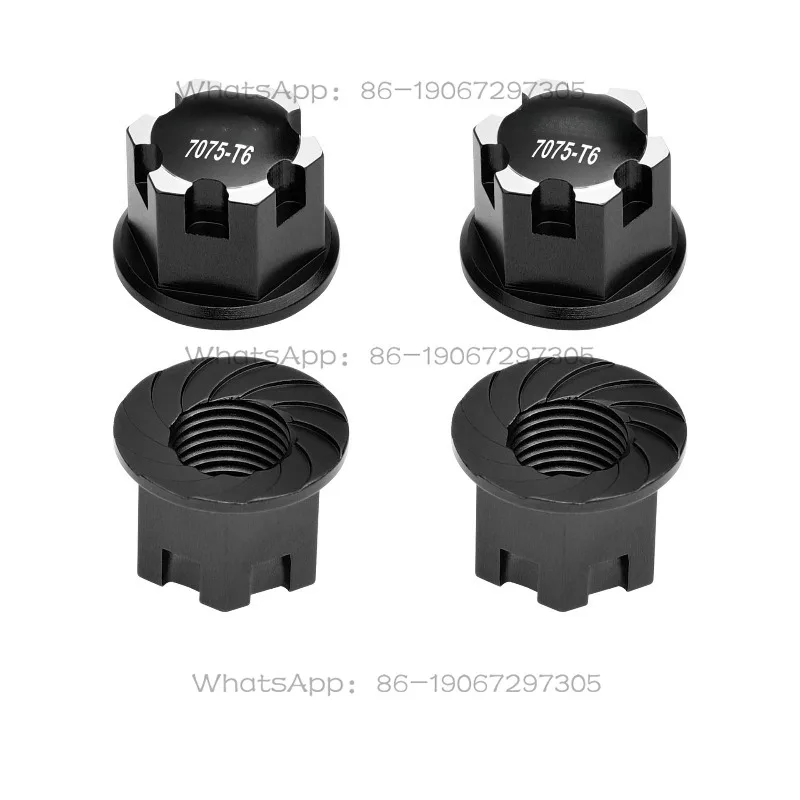 

Big X6S/8S/Sled/Big E2.0/XRT Aluminum 7075 Internal Knurled Loose-proof Wheel Cap