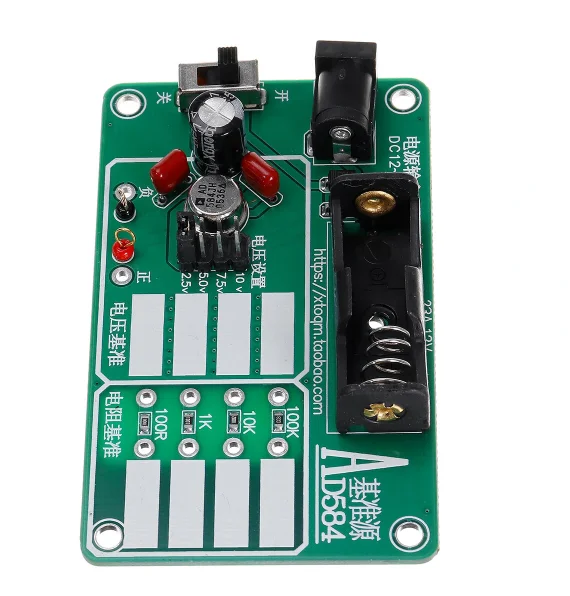 AD584 4-ChannelHigh Precision Voltage Reference Module For Calibration of Multimeters