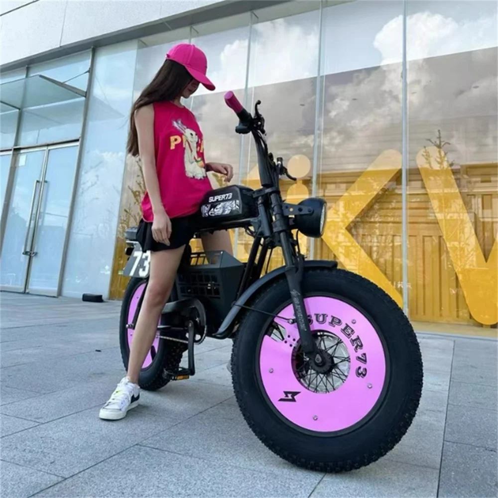 20 Inch SUPER73  Electric Bicycle 400W48V Fat Tire Max Speed 25KM/H SZRT