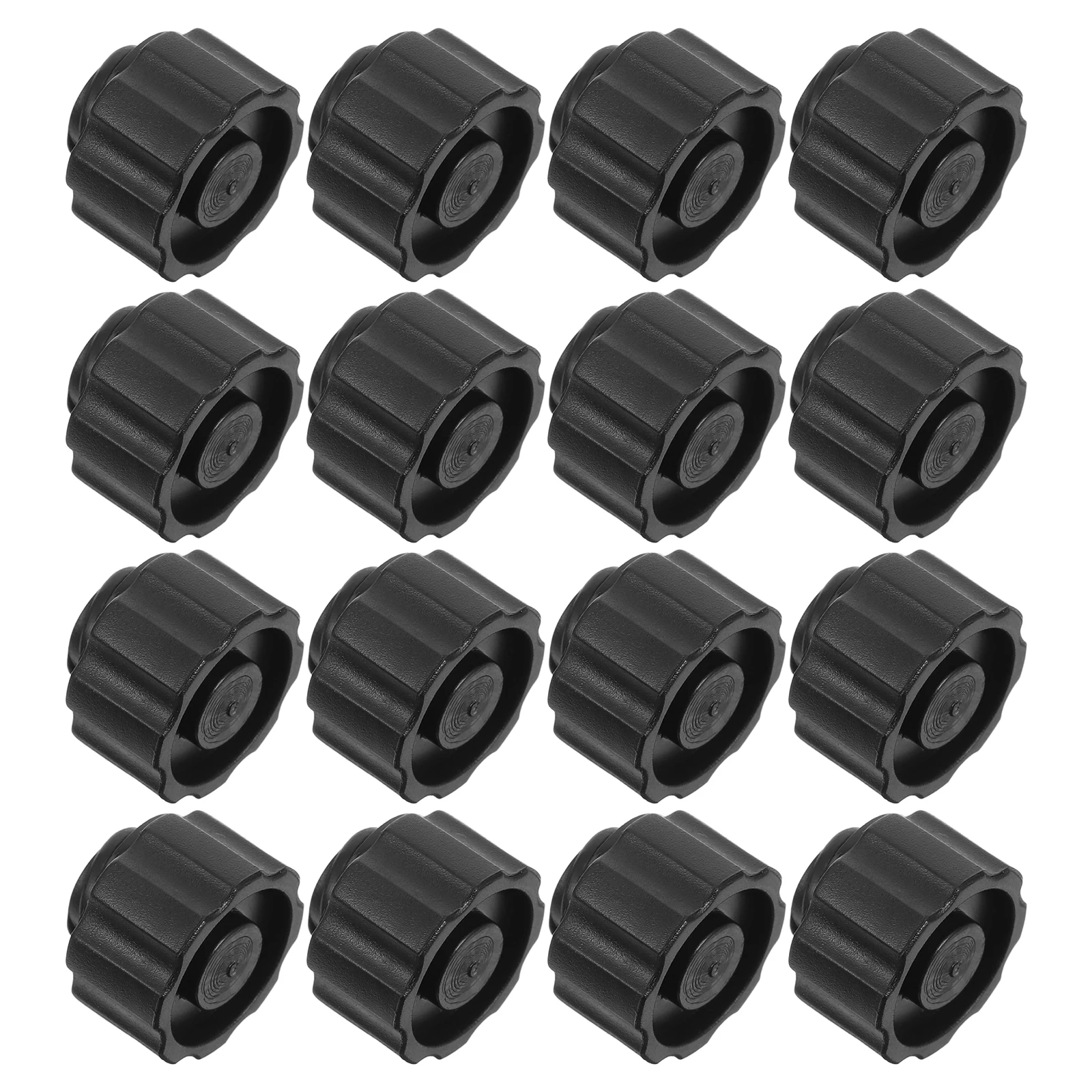 

40pcs Plastic Dispensing Caps Spiral Screw Glue Applicator Bottle Lids Leakproof Sealing Caps For Paint Perfume Wood Floor