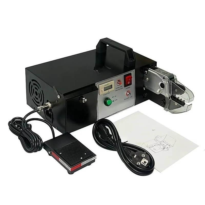 Machine Can Crimp Various Terminals Equipped with 7 Crimping Dies 220V 110V LY EM6B2 PRO Electric Terminal Crimping