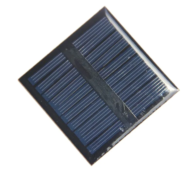 Hot 1000PCS 0.45W 5V Mini Solar Panels Solar Cell Module DIY Solar Charger System for 3.7V Battery Square Solar Plate 60*60MM