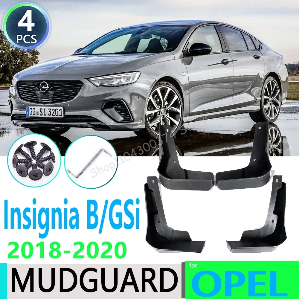 

for Opel Vauxhall Insignia B GSi 2018 2019 2020 MK2 Car Fender Mudguard Mud Flaps Guard Splash Flap Car Accessories