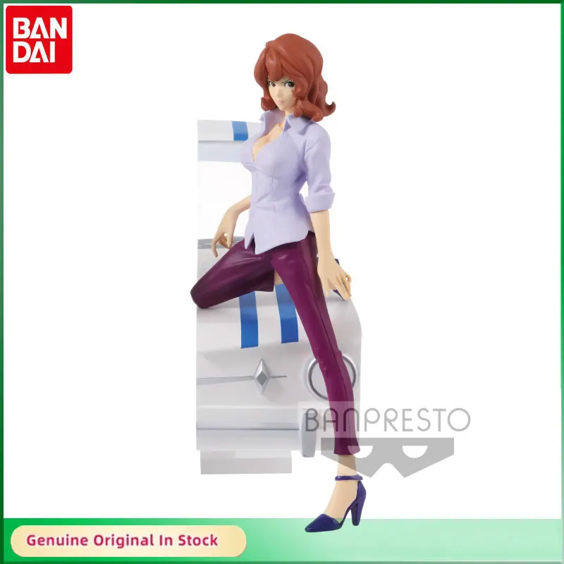 

Bandai Original Lupin III Mine Fujiko Stylist PART5 Anime Action Figure Model Collectibles Children Birthday Gifts