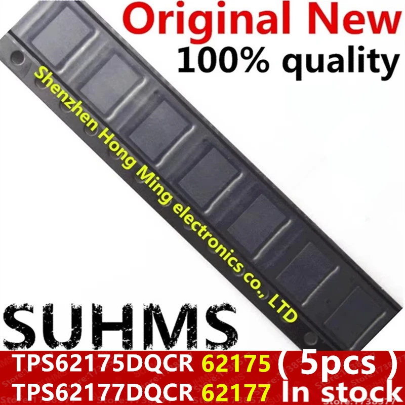 (5 Stück) 100 % neu TPS62175DQCR TPS62177DQCR TPS62175 TPS62177 62175 62177 QFN-10