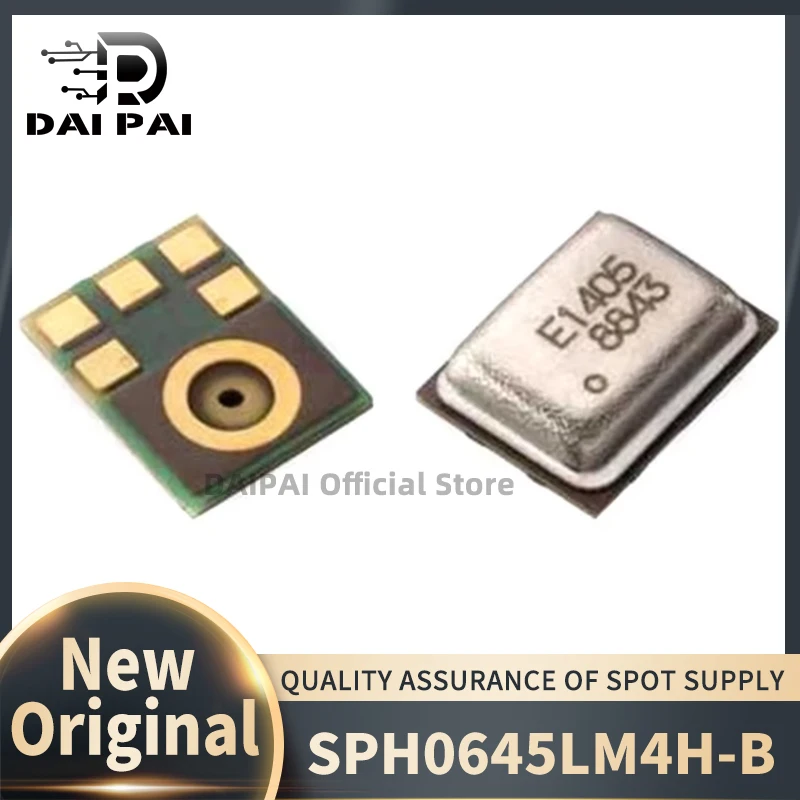 (10 pièces/lot) 100% nouveau SPH0645LM4H-B original SPH0645LM4H SPH0645 SMD I2S sortie Microphone numérique IC Chipset