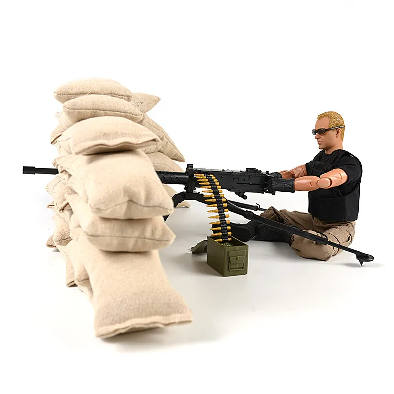 Mitrailleuse lourde M2 Browning G08 Maxim MK19, lanceur de Grenade, modèle de Simulation de l'armée américaine pour figurine d'action, jouet à assembler, 1/6