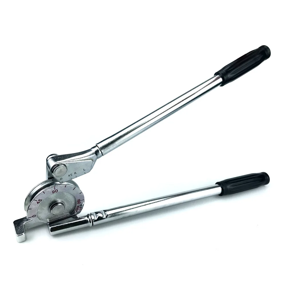 

14mm 9/16" Lever Type Tube Bender, Metric & Inch Pipe Bender for Copper & Thin Wall Stainless Steel, Up to 180° Bend