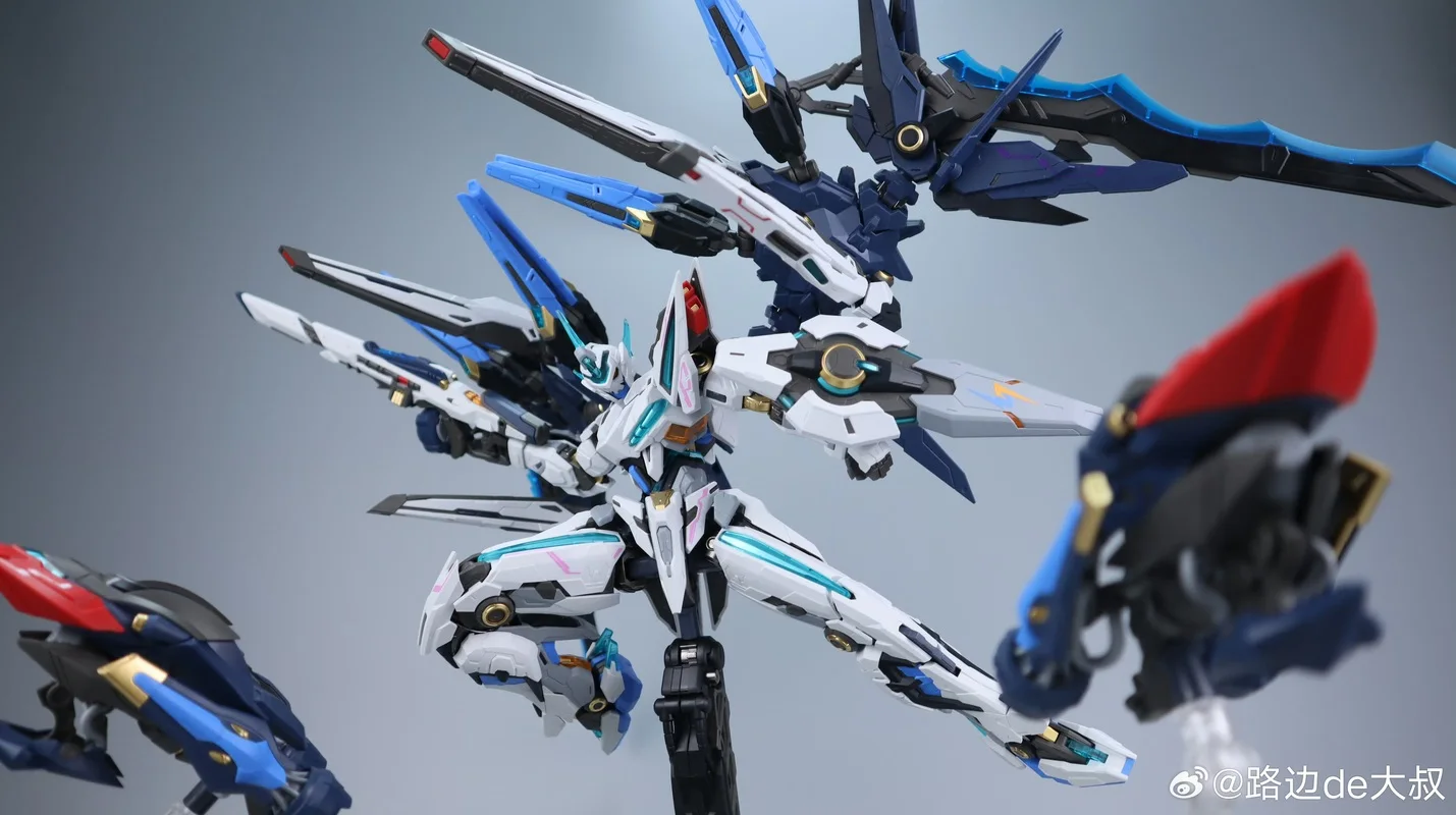 

Motornuclear MNP-CR01 Huan Ci, экшн-фигурка Huanci Mecha, сборная модель, комплект, сплав, скелет, украшение для комнаты, подарок на день рождения