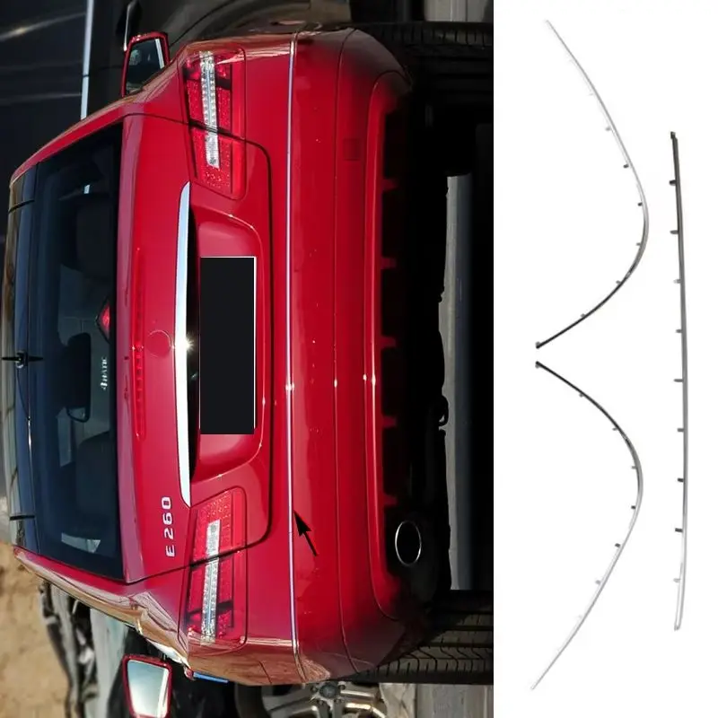 

A2078850321 A2078850421 A2078850521 Rear Bumper Chrome Trim Diffuser Chromium Styling For Mercedes E Class W207 C207