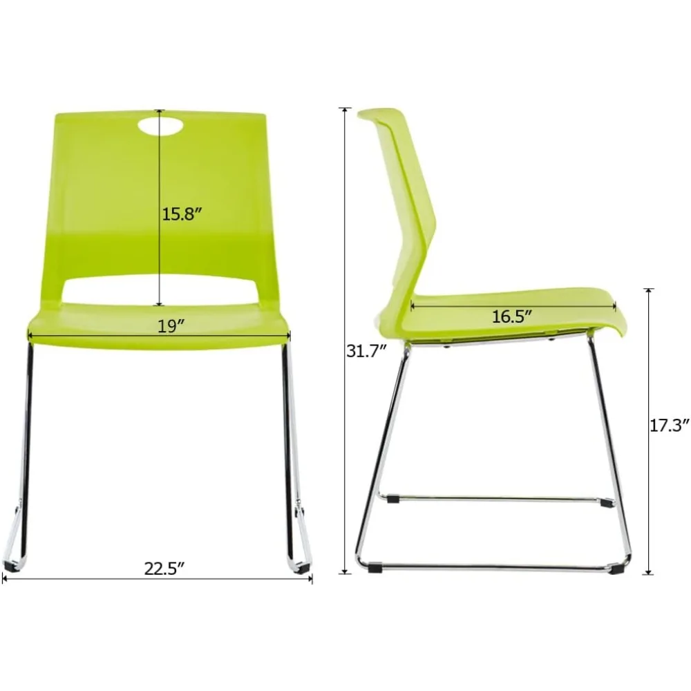 Chaise d'école, chaises pour affaires, chaises de salle à manger modernes pour la maison, lot de 4 chaises d'école