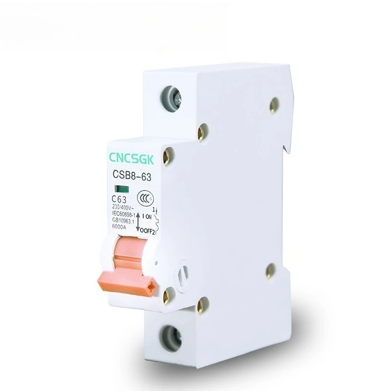 Mini disyuntor miniatura MCB Dz47 rentable de 1-4 polos 1-100 AMP