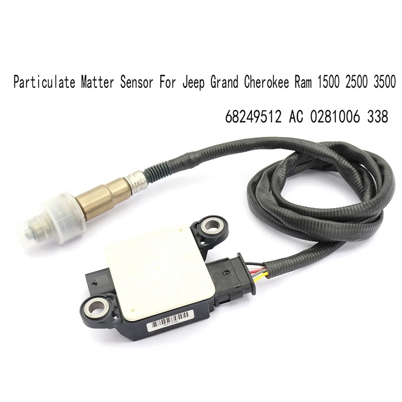 68249512 AC 0281006 338 PM Particulate Matter Sensor For Jeep Grand Cherokee Ram 1500 2500 3500 Replacement Parts Accessories