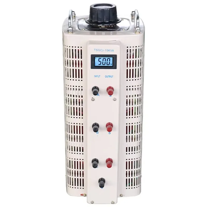 High Quality 380V/500V 3-Phase Adjustable Voltage Variac Variable Transformer 20A/30A/20KW/30KW/20KVA/30KVA Coil Shape