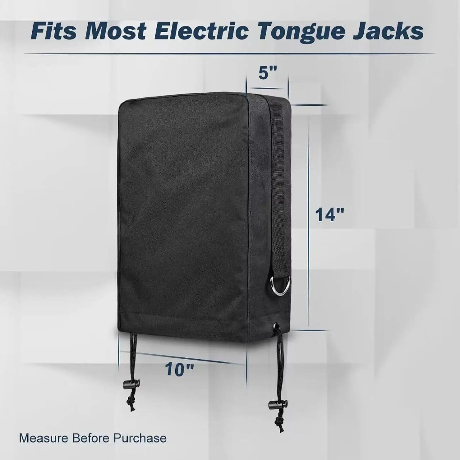 ملحقات غطاء مقبس اللسان الكهربائي RV، مقابس مزرعة برباط مقاوم للغبار