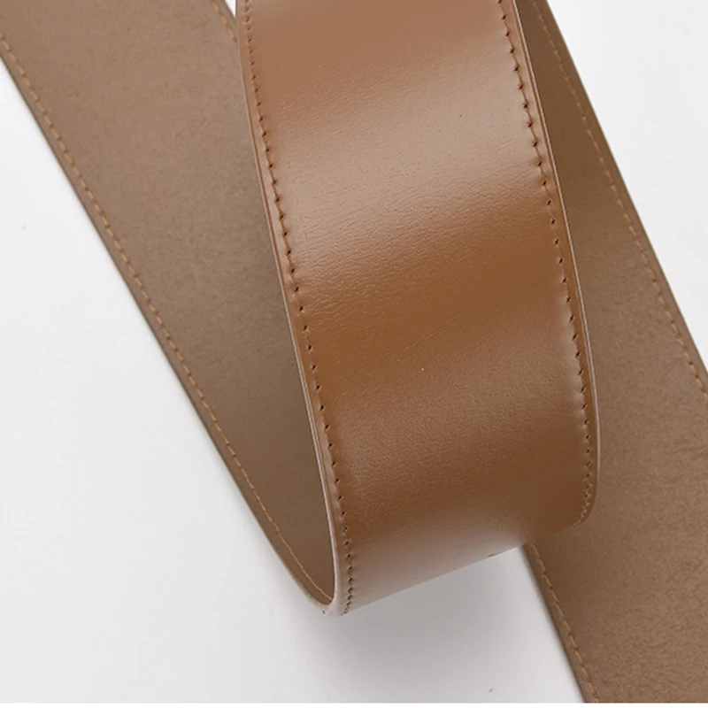 New Fashion Belts For Women Genuine Leather Square Pin Buckle Cummerbunds Hot Body Corset Cummerbund Female Wide Soft Waistbands