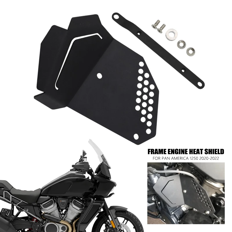 

Motorcycle Middle Frame Engine Heat Shield Accessories Fit For Pan America 1250 1250S PAN AMERICA1250 2020 2021 2022