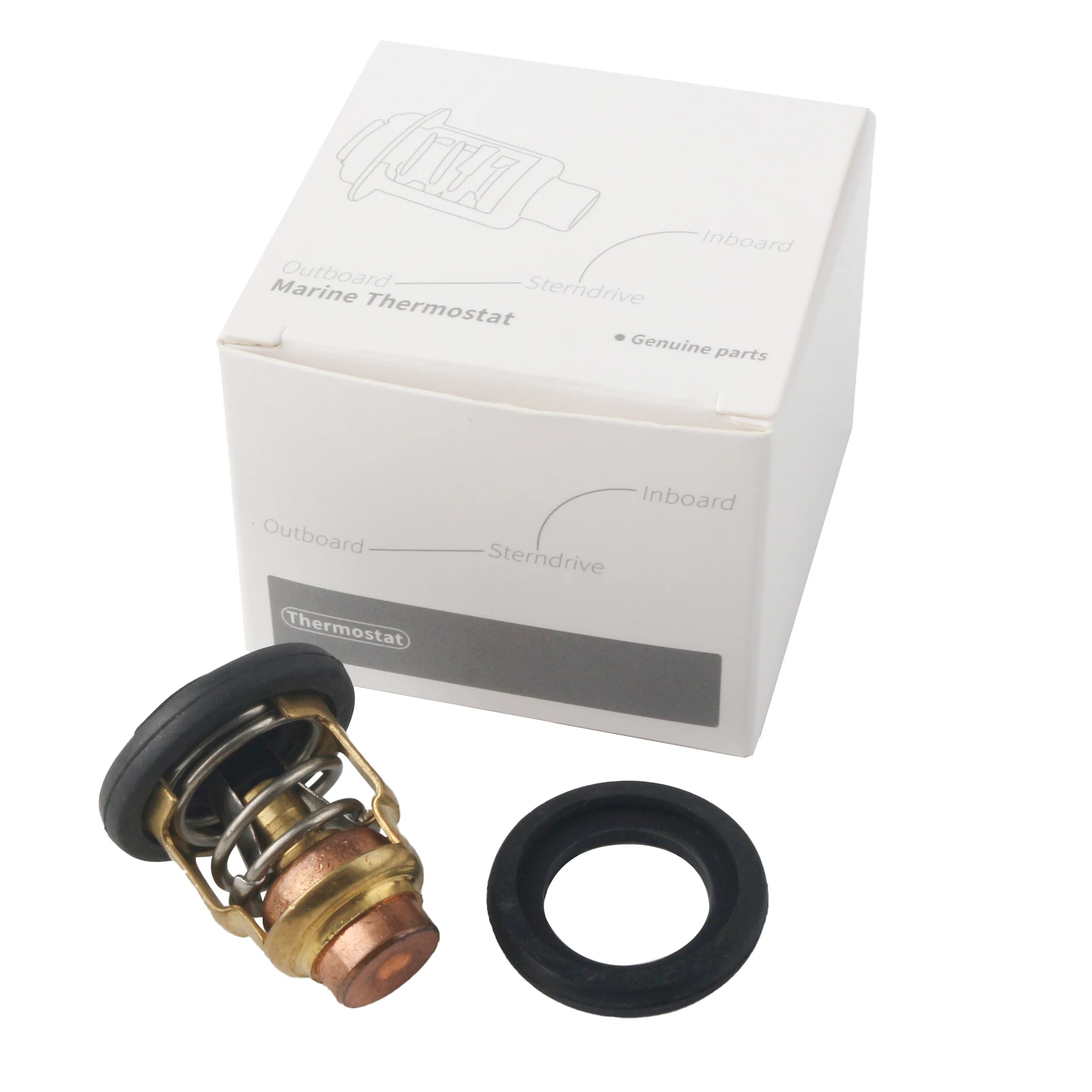 

Подвесной мотор Soxa Marine 122г. ° F50 ° C термостат для подвесного двигателя Yamaha 4 Str 15 HP 20 HP F15C F20 6AH-12411-00 резиновое уплотнение 688-12412-00