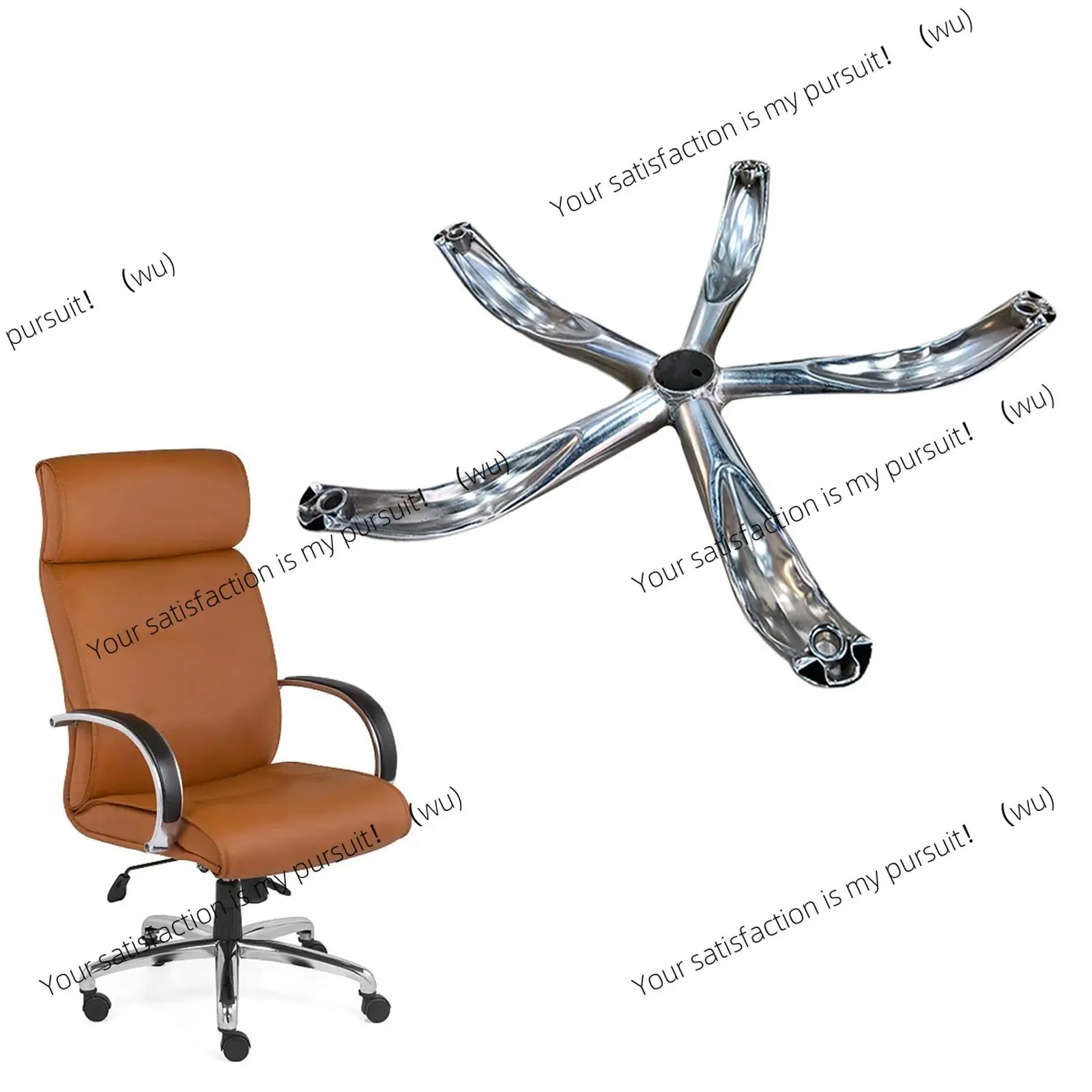 For Office Accessori Office  Base  Legs Swivel Gaming Bottom Part Reinforced Leg Swivel Chair Base