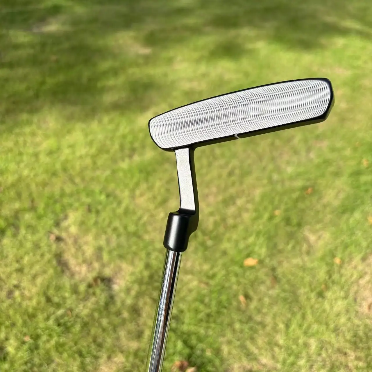 مضرب جولف PA-005 برأس زنك مزورة لليد اليمنى للرجال، 34/35 بوصة مع عمود فولاذي، قبضة مطاطية سوداء #5