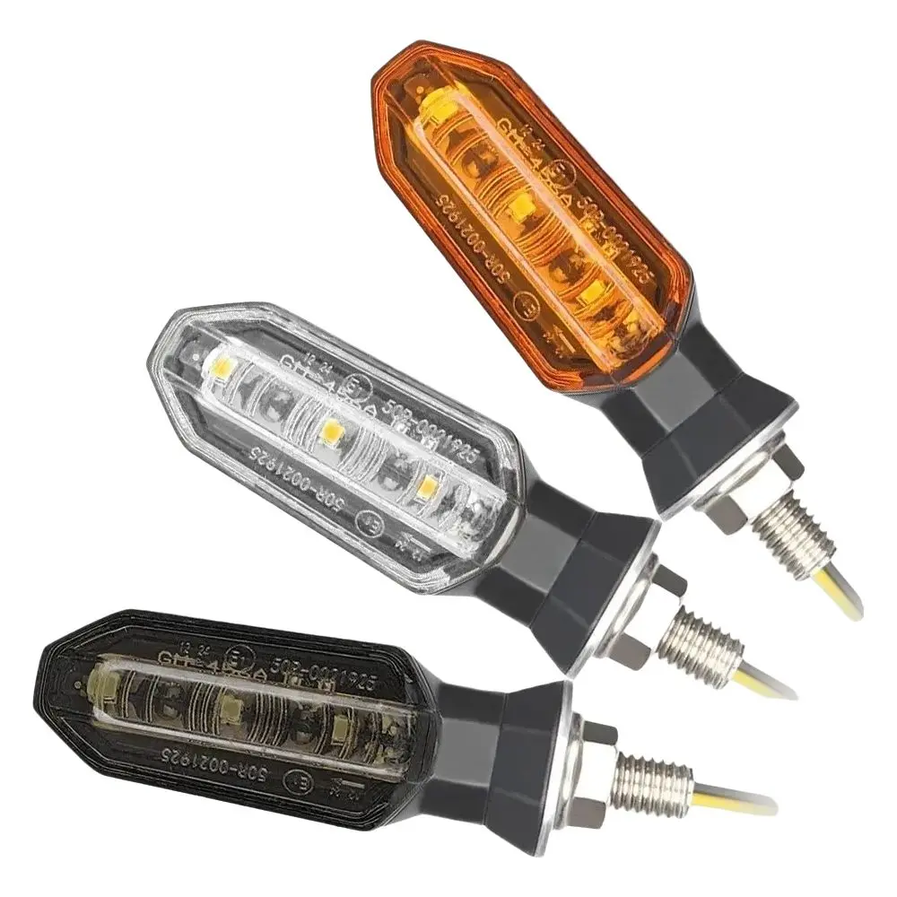 

8mm Turn Signal Lights LED 12V Moto Indicator Motorcycle Lights Mini Blinker Turn Signal Lamp for Honda/Suzuki/Kawasaki/Yamaha